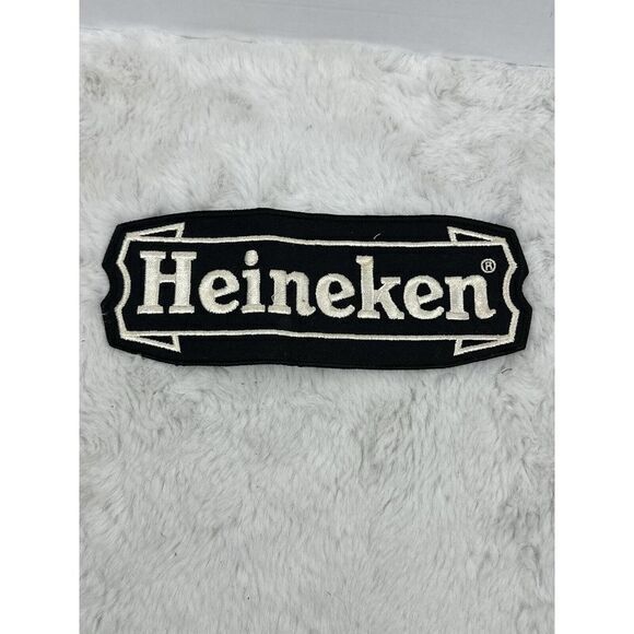 Vintage Heineken Beer  Embroidered  Sew-On Jacket Patch‎ 9-1/4"